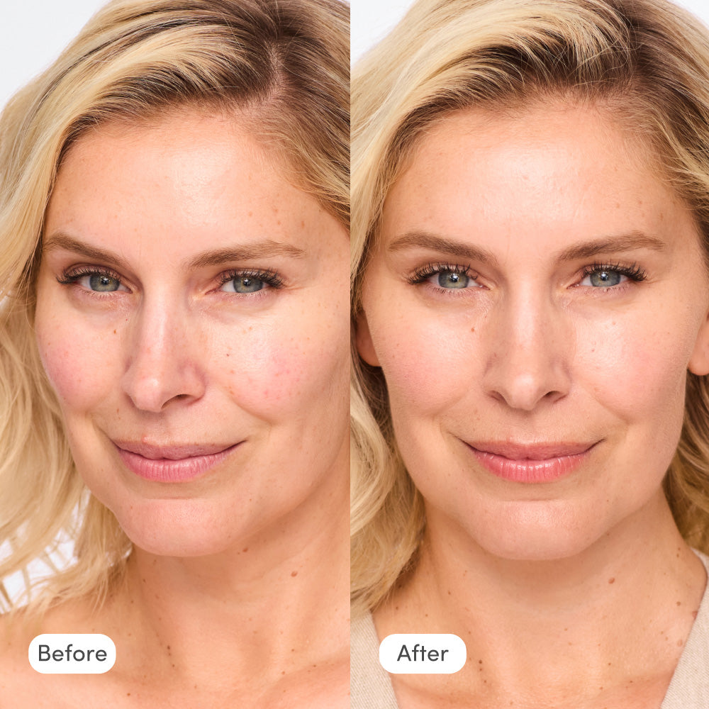 Louise is wearing BFF SPF Cream in Light